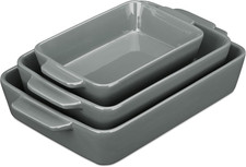 Set Da 3 Teglie in Ceramica