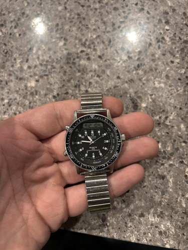 Seiko sports 100 men black - 100,