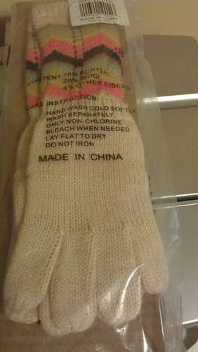 New missoni children gloves - new,