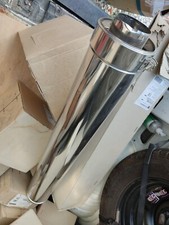 Tubo Roccheggiani DP 601080 Elemento Lineare Inox i 80 Doppia Parete Isolamento