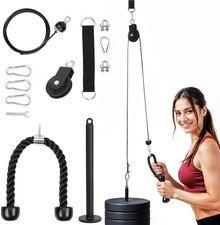 Carrucola Palestra per Cavi LAT Machine - Sistema Multifunzione per Home Gym Con