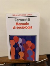 Franco Ferrarotti - MANUALE DI