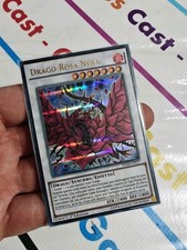 CARTA YU-GI-OH DRAGO ROSA NERA