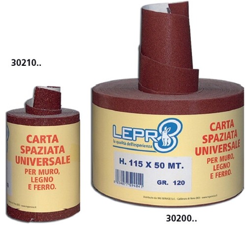 Carta vetrata abrasiva