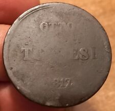 8 Tornesi 1817, Regno Due Sicilie Ferdinando I, Non Comune, Rif. 3603