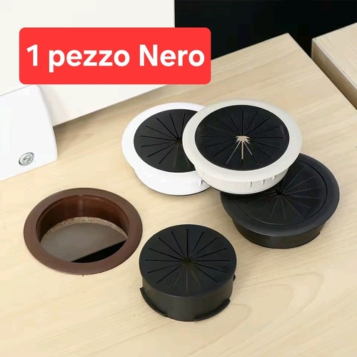 Passacavi gomma nero - passacavi,