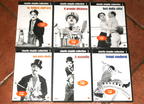 Charlie chaplin collection dvd - chaplin,