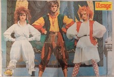 VISAGE poster vintage anni 80