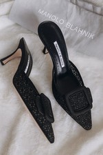 Manolo Blahnik Maysalabi Mules