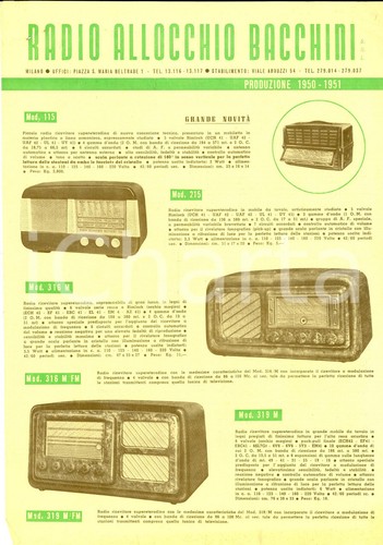 1950 milano radio - 1950,