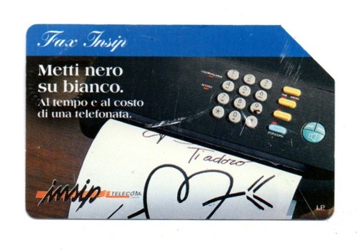 Scheda telefonica telecom - telefonica,