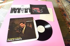 PAOLO CONTE LP UN GELATO AL LIMON NM PROMO LABEL BIANCA E CARTELLA STAMPA !!