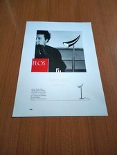 1989 FLOS LAMPADA DA TAVOLO DESIGN PHILIPPE STARCK AD PUBBLICITA