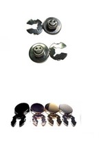 COPRIBOTTONI art115 ARGENTATI O ALTRO e SMILE ARGENTO COPRI BOTTONI GEMELLI