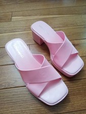 Jeffrey Campbell Heels US 6 Womens  Pink Platform Sandal Barbiecore, New