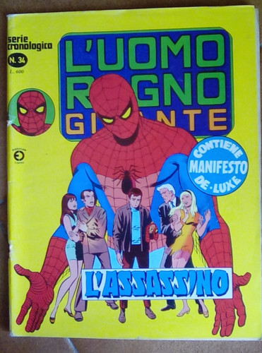 Corno uomo ragno - corno,