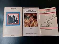 Lotto Libri Primo Levi Einaudi