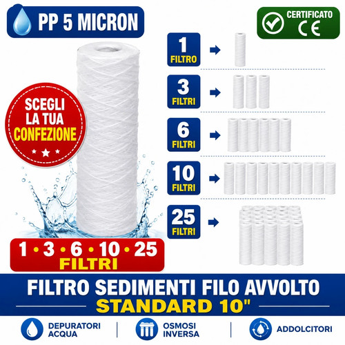 Filtro sedimenti micron filo - filtro,