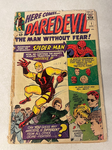 Daredevil super key - daredevil, #1