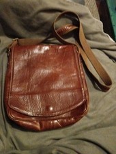 Borsa a tracolla in vera pelle