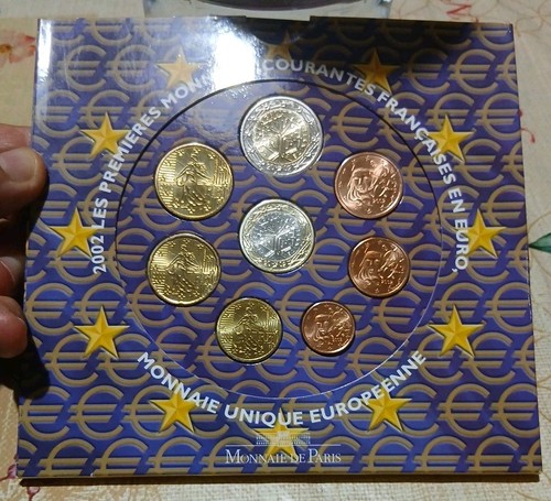 Serie euro francia 2002 8 - francia,