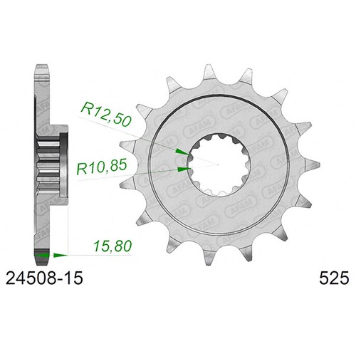 Pignone afam acciaio p525 - in,