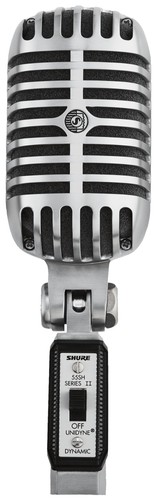 Iconico microfono cromato