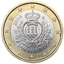 1 EURO SAN MARINO 2009 -