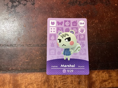 Marshal 264 animal - #264, crossing