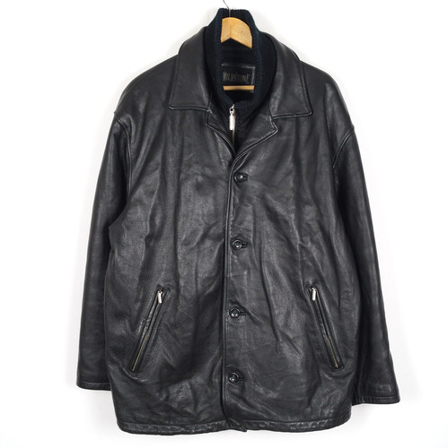 Giacca pelle uomo - in,