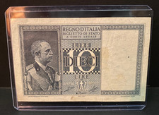Italy WWII Era 10 Lire