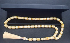 amber prayer beds rosary tasbih Poland 42.94 gm  كهرب سبحة مسبحة مسباح كهرمان