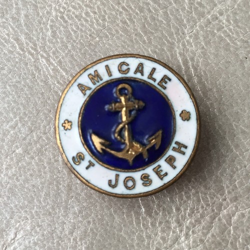 Bottone smaltato antico