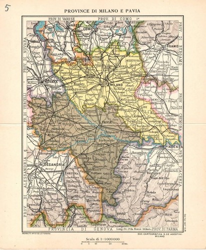 Province milano pavia - di,