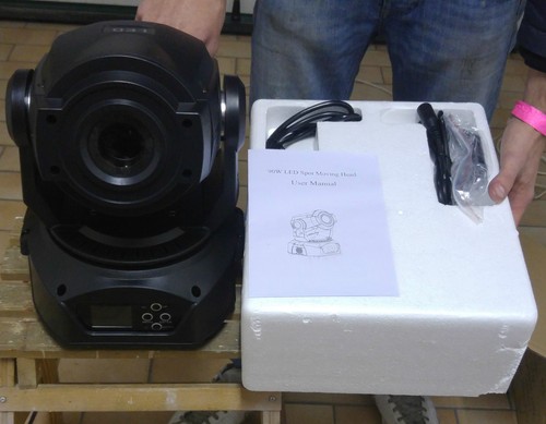 Testa mobile spot led 90w - 2x,