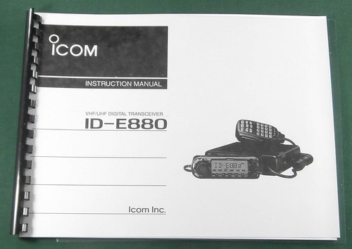 Icom e880 manuale - icom, di