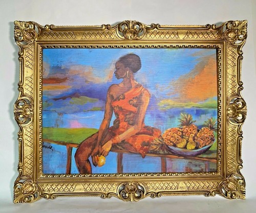 Gemälde afrikanische frau - gemälde,