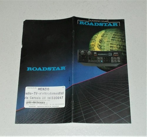 Catalogo brochure roadstar - brochure,