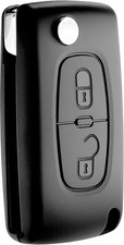 ® Guscio Chiave 2 Pulsanti Senza Lama Compatibile Peugeot 207 307 308 407 3008 5