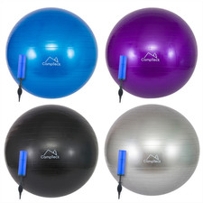 Palla Fitness 65cm con Pompa Palla Esercizi Ginnastica Palestra Yoga Pilates