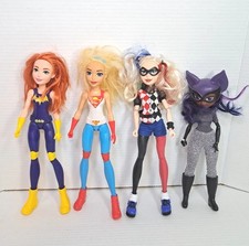 Lotto 4 bambole DC Comics