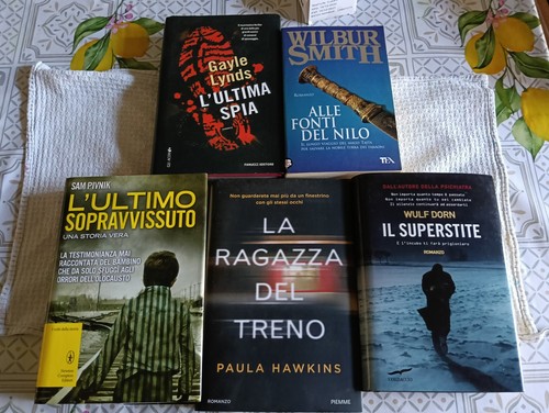 Lotto libri thriller - thriller, wilbur