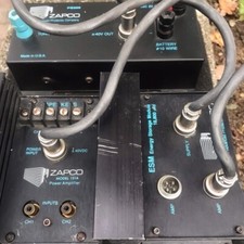 Zapco amplificatore made in Usa vintage tre telai stereo e gran suono