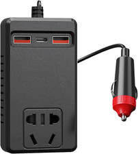 Inverter per Auto | Convertitore 12V 220V per Auto,Convertitore a Termoregolazio