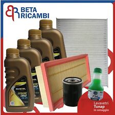 Kit Tagliando Fiat Stilo Bravo 1.2 1.4 16V 3 Filtri 4 Litri Olio Siroil 5W40 GPL