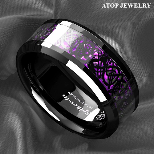 Anello tungsteno fibra - anello, di