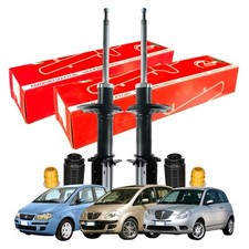 2 Ammortizzatori Anteriori Speed Lancia Musa Ypsilon Fiat Idea <2003 Con Tamponi