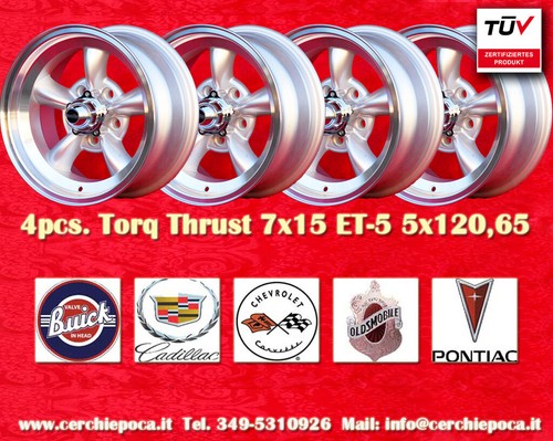 Cerchi torq thrust 7x15 - torq,