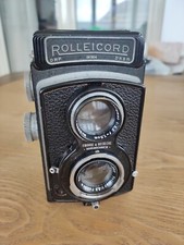  vintage Rolleicord Carl Zeiss Jean Triostar 3.5/7.5 No Rolleiflex Tessar Planar