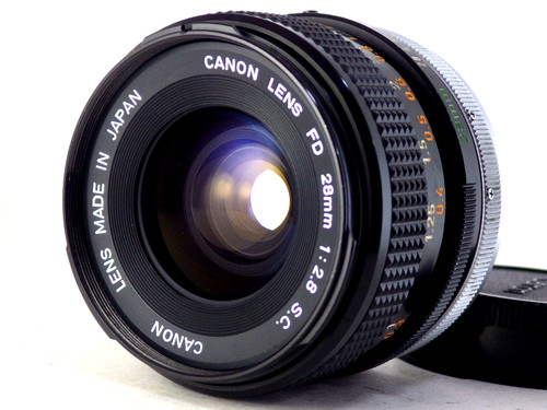 Canon 28mm 8 s c - fd, s.c